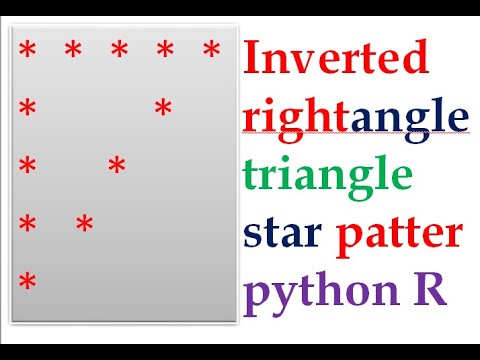 p16 inverted left  empty right angle trinagle  how to build this as shown below program to find