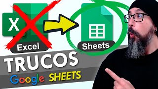 7 TRUCOS para utilizar GOOGLE SHEETS como un PROFESIONAL [ TUTORIAL ] ALTERNATIVA a EXCEL GRATIS