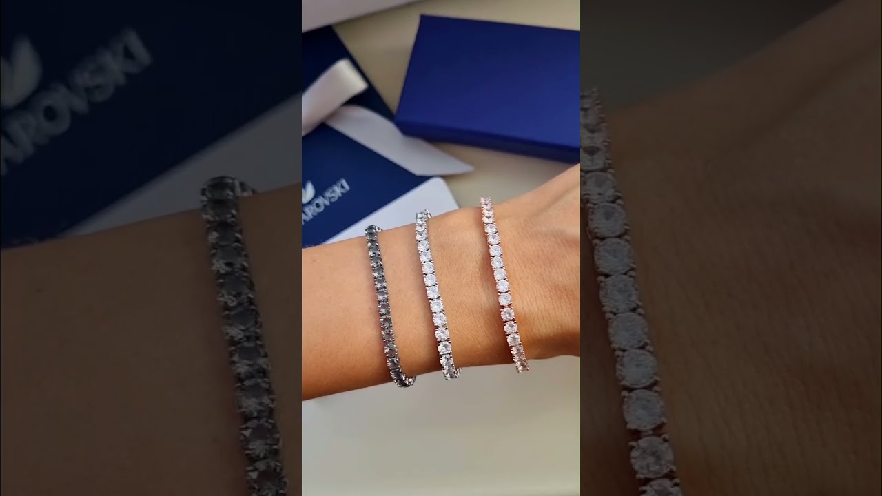 SWAROVSKI✨️ Subtle Double ブレスレット シルバー SWAROVSKI スワロフスキー Subtle ブレスレット シルバー - メルカリ