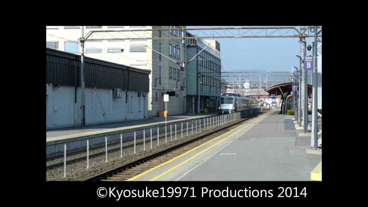 Trainspotting at Drammen Station (11.9.2014)