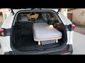 Simplest sleeping platform for your Rav4 -- or any SUV