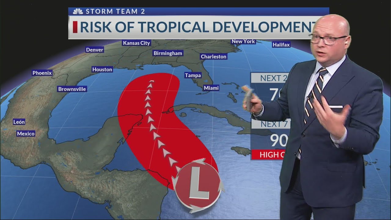 NHC monitoring risk for tropical development that could move into Gulf ...