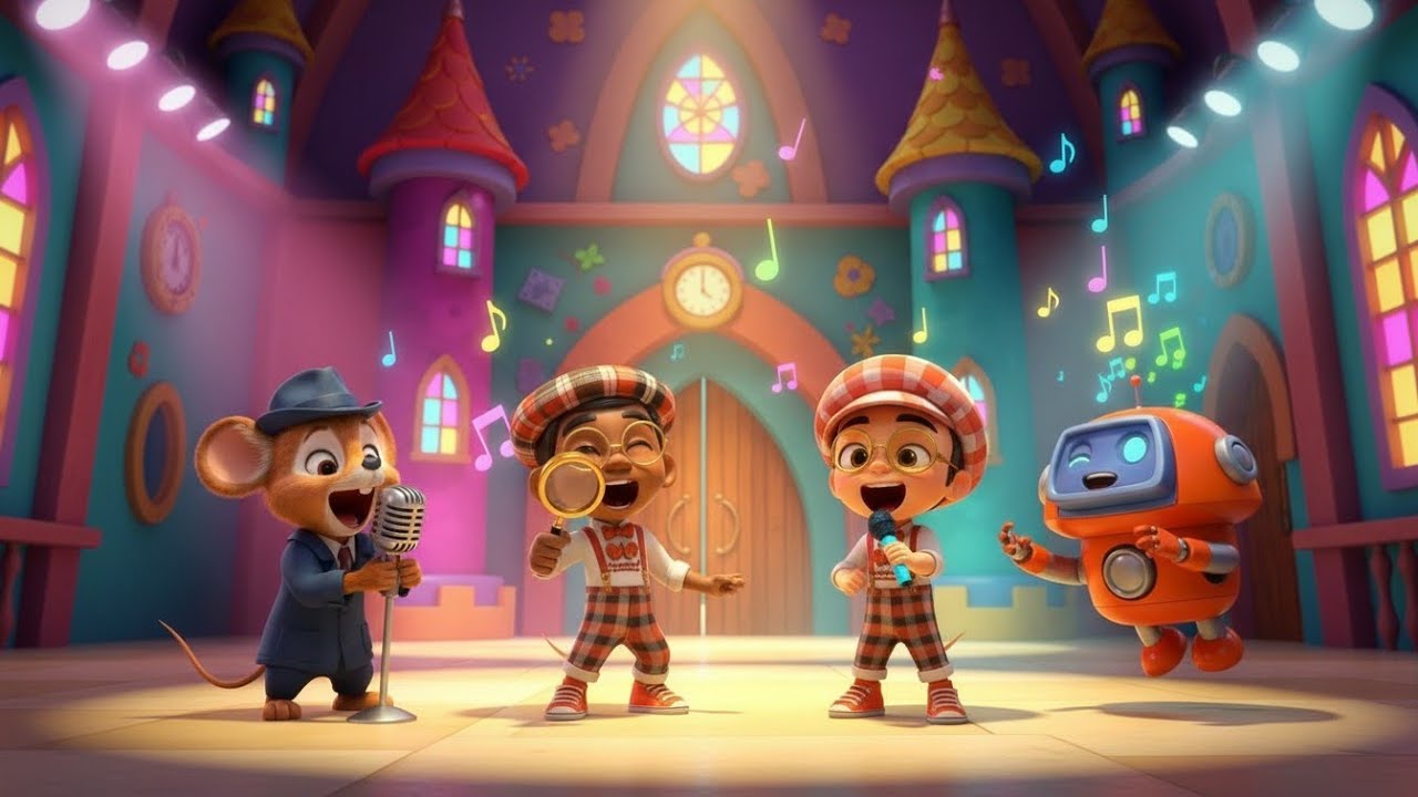 Agente Pipoquinha Clipes de músicas no Castelo Rá-Tim-Bum – A(Clipe Oficial Infantil )