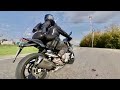 Riding with a girl on S1000R. Insta360 ONE X.