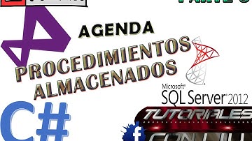 Visual studio 2012 y SQL Server 2012 Agenda con Procedimiento Almacenado PARTE 5