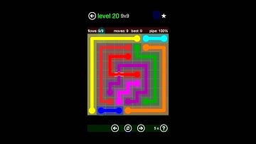 Flow Free Bridges Classic Pack 9x9 Complete Walkthrough All Levels