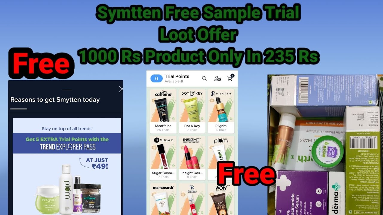 Symtten,Smytten Free Sample Review, Smytten Coupon Code,Smytten 0