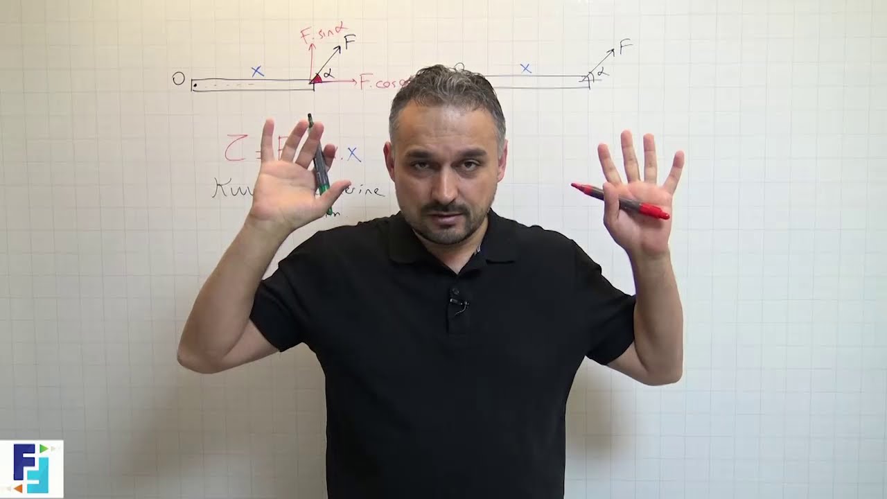1. TORK - MOMENT KONU ANLATIMI VE SORU ÇÖZÜMLERİ. FORMÜLSÜZ FİZİK VİDEO DERSLERİ