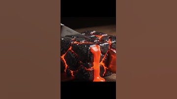 Minecraft ASMR Slicing Magma Block Satisfying #shorts #viralshorts