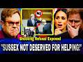 Harry And Meghan Lost It Over Elton John Cuts All Ties With Sussex After Huge Debt Exposed!