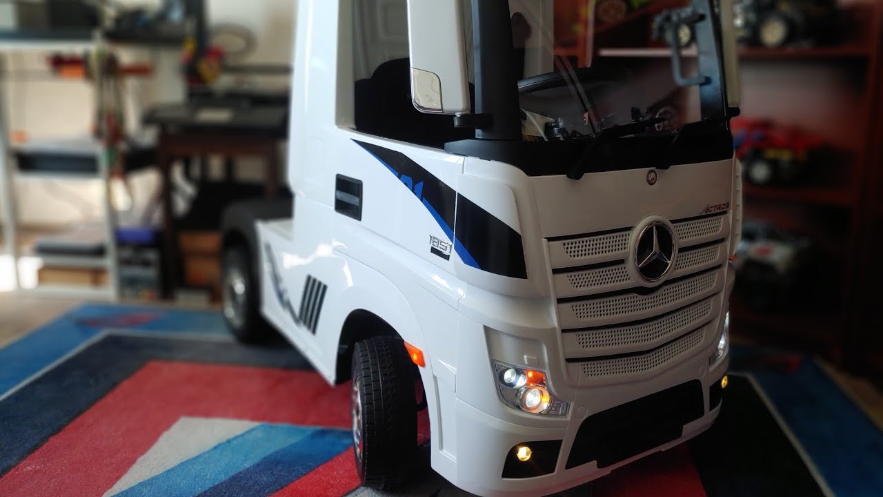 Mercedes Actros Akülü Tıra Gerçek Tır Modifikasyonu ( Real truck modification to ride on truck )