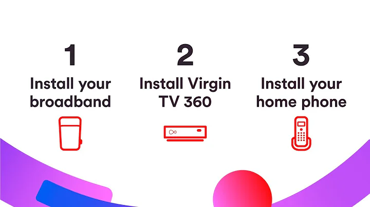 How to install your Virgin TV 360, Hub & phone using QuickStart? Virgin Media