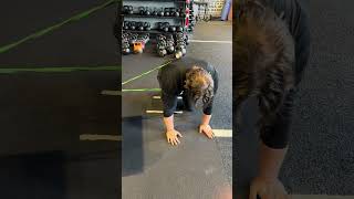 Quadruped banded weight shifts