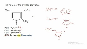 Answer key / Poly TRB 2021 / Chemistry / One marks