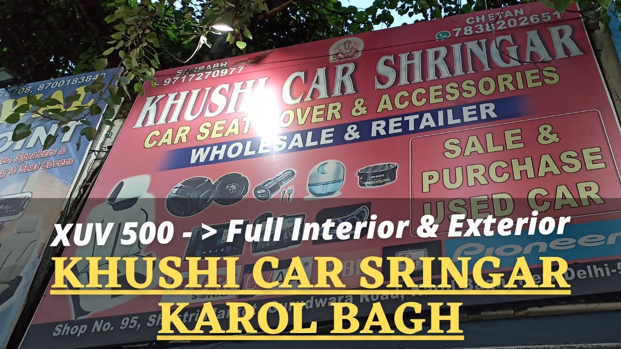XUV 500 Full Interior & Exterior , XUV 500 Modified , Khushi Car Sringar Karol Bagh , Mishra Vlogs