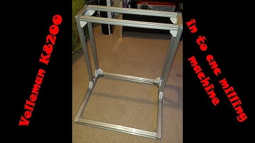 Velleman K8200 - CNC milling machine Part 1