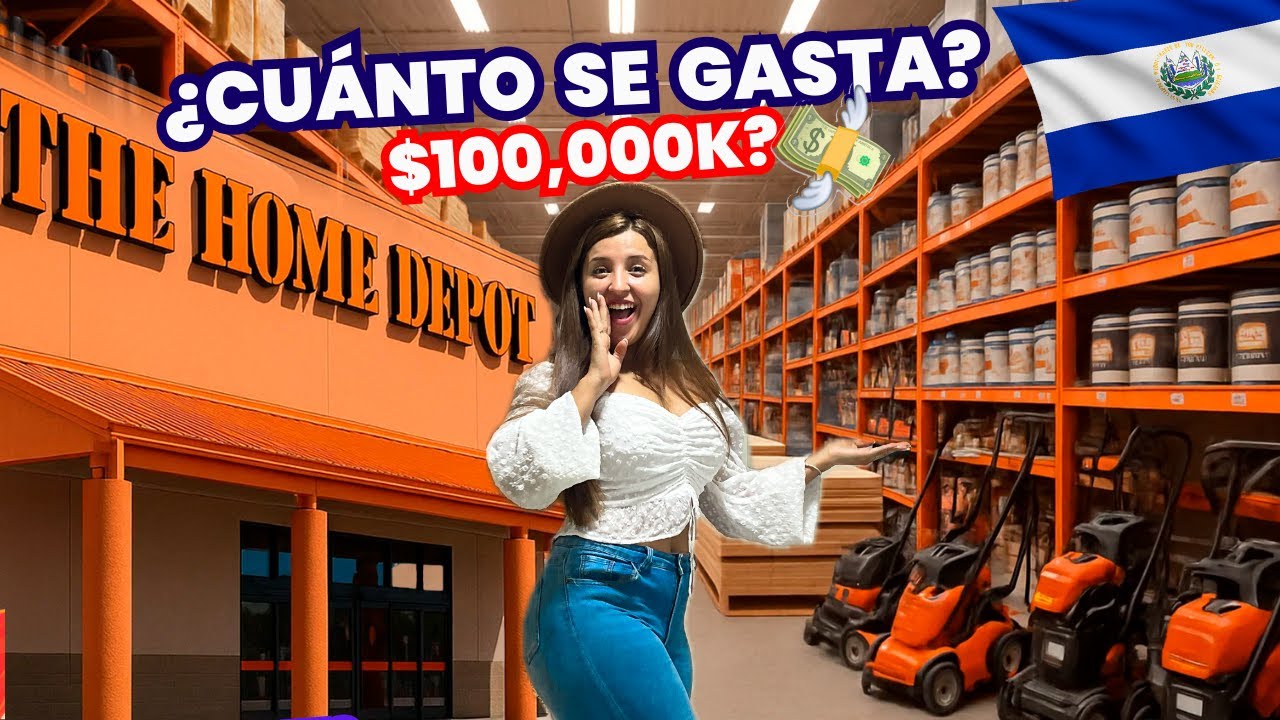 ¿NUEVO HOME DEPOT en EL SALVADOR? ¿que tan caro es? así es vivir en El Salvador