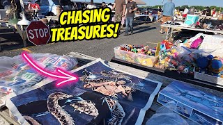 On the Hunt for Treasures at the Flea Market!