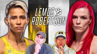 UFC Vegas 114: Amanda Lemos vs. Gillian Robertson Prediction, Bets & DraftKings