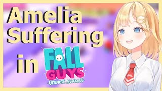 Amelia Suffering In Fall Guys Eng Subs