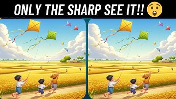 Find 7 Differences in 60 Seconds | Fun Puzzle Game Challenge | For Brilliance