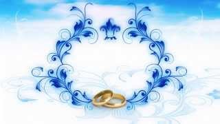 Blue wedding template introduction