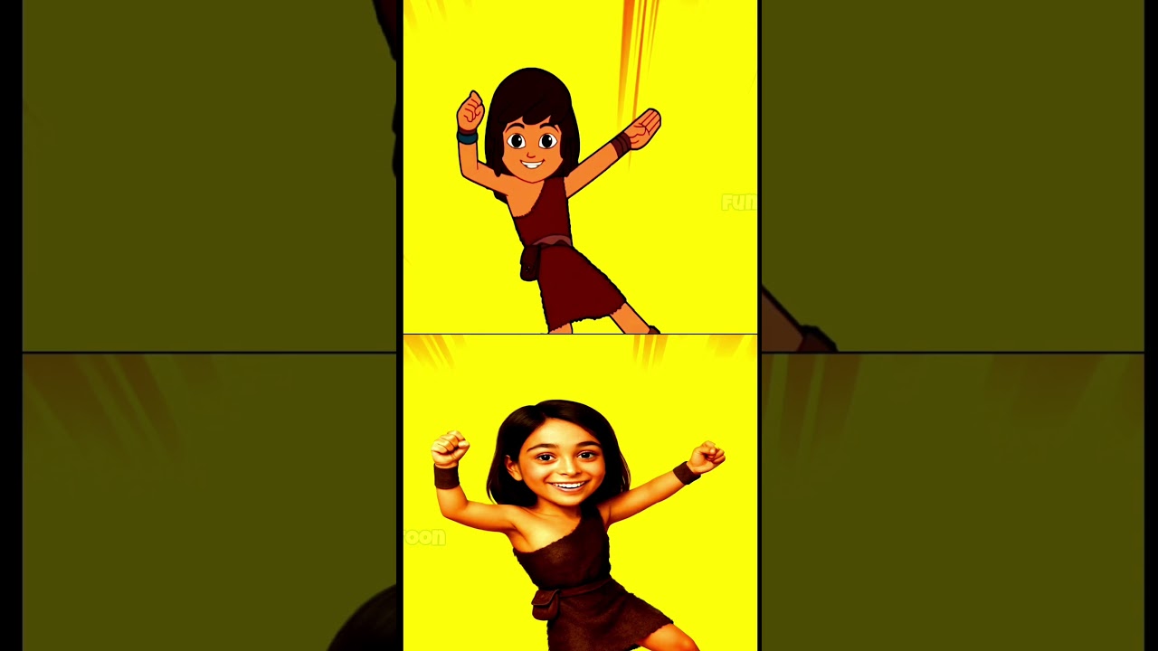 Little Singham Cartoon Characters In Real Life 🧬 