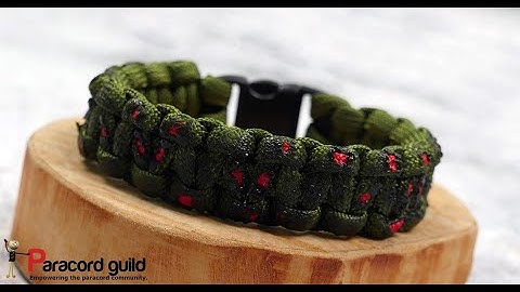 Zombie paracord bracelet