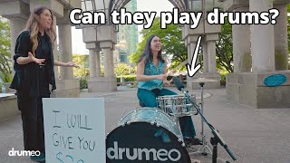 How Fast Can Non-Drummers Learn A Beat? 20 Challenge