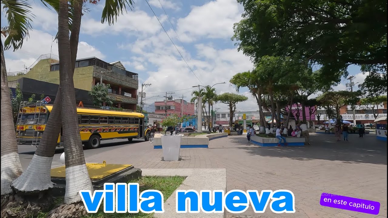 VILLA NUEVA GUATEMALA (parque y mercado)