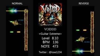 [GITADORA] VOIDDD (LV 8.10 Guitar Extreme )