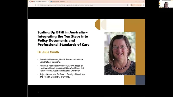 Tooling up the Baby Friendly Hospital Initiative