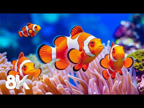 The Best Ocean Aquarium 8K — Amazing Coral Reefs & Vibrant Marine Life