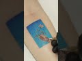 Hands tattoo process🙌  Microrealism aesthetic 7cm . micro mini small tattoo