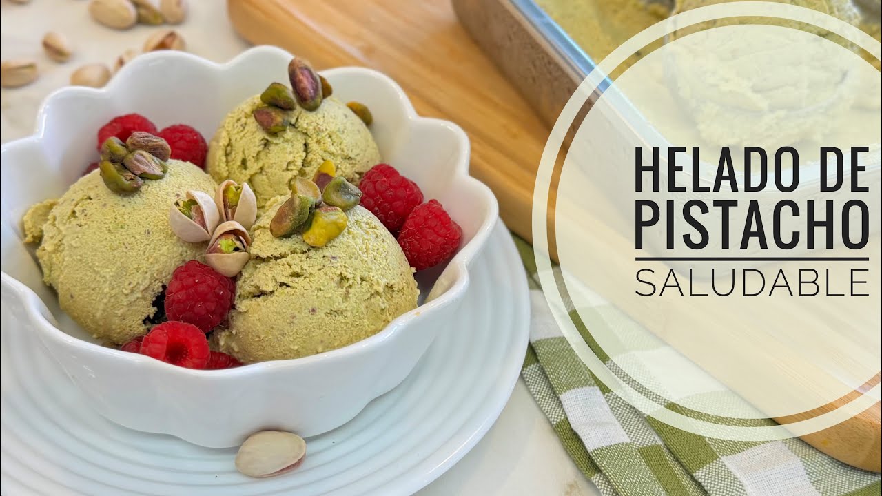 HELADO DE PISTACHO SIN AZÚCAR Y SIN GRASA