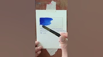 How To SWATCH Your Watercolors!!