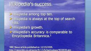 Wikipedia Presentation screenshot 3