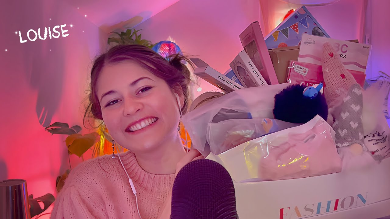 ASMR HAUL : Mes Nouveaux Triggers !!! Fais un gros dodo !
