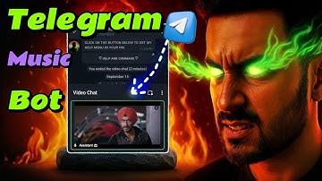 🔥 100% work New Telegram Music play Bot | song kaise chalaye group me |