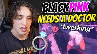 BLACKPINK 'needs a doctor' (BORN PINK TOUR FUNNY MOMENTS) - REACTION !!!😂