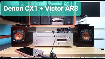 Bất Ngờ Khi Ghép Denon CX1 Với Loa Màng Gỗ Victor AR3 | Chất Âm Vượt Tầm Giá