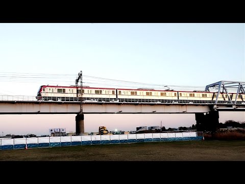 京王線 京王多摩川駅付近 2022年12月10日夕刻 Keio line train spotting near Keio-tamagawa station