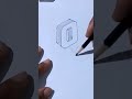 "illustration 3D".letter O".#pencilart #3dart #albertotorio
