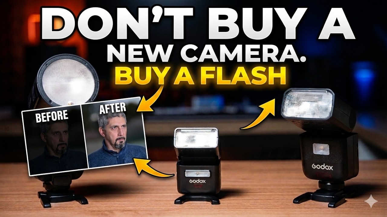 Don't Buy a New Camera. Buy a Flash - YouTube