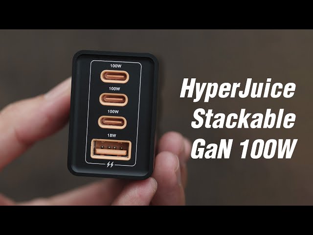 Trên tay sạc 100W HyperJuice Stackable: đẹp, tiện, nối tiếp được