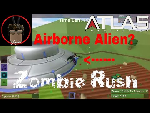 Roblox Zombie Rush Airborne Alien Badge Farm Map Youtube - ronaldomg roblox zombie rush with karina