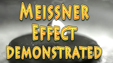 Meissner Effect demonstrated (basic)
