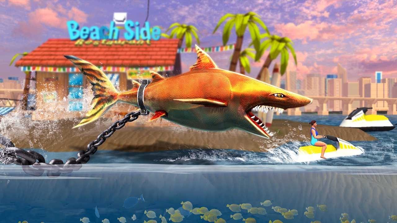 Virtual P.E. Game Video - Shark Challenge - RSD Online by Cassie