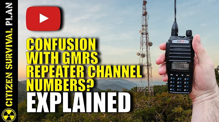 GMRS Repeater Channels Explained — Why the Numbers Are Confusing