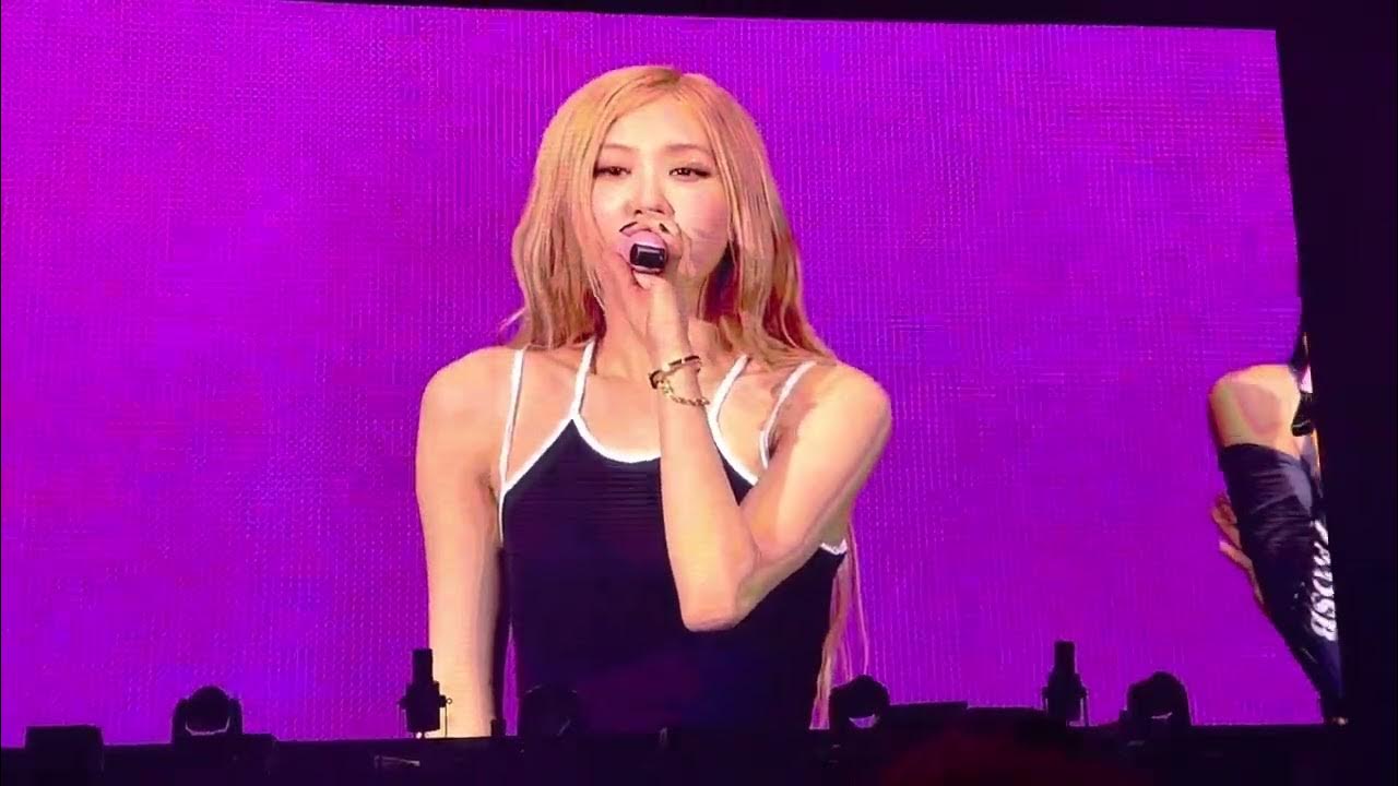 BLACKPINK Rosé Can I kick it ? In Kaohsiung ️ YouTube